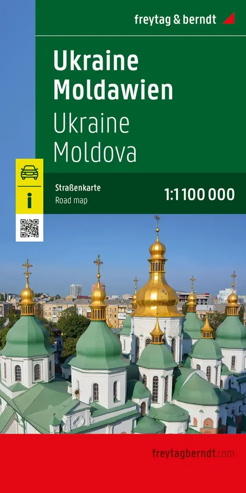 Wegenkaart Oekraïne - Moldavië