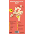 ANWB Fiets en wandelknooppuntenkaart Z4 Noord-Brabant zuid