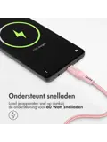 imoshion Gevlochten USB-C naar USB-C kabel