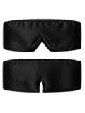 Zijden Slaapmasker - 100% Verduisterend - Zwart