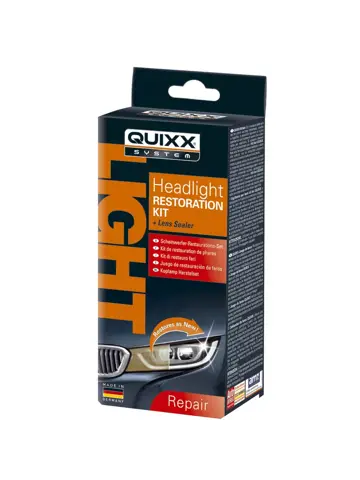 Headlight Restoration Kit / Koplampreparatieset - Quixx 