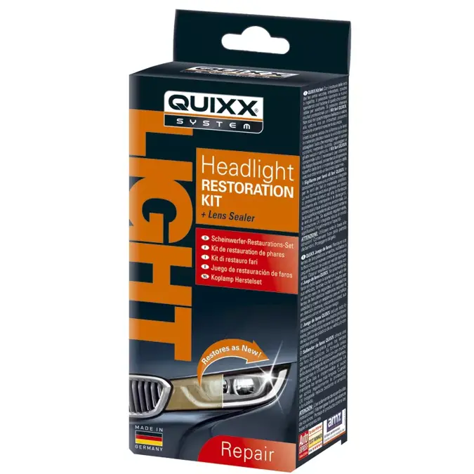 Headlight Restoration Kit / Koplampreparatieset - Quixx 