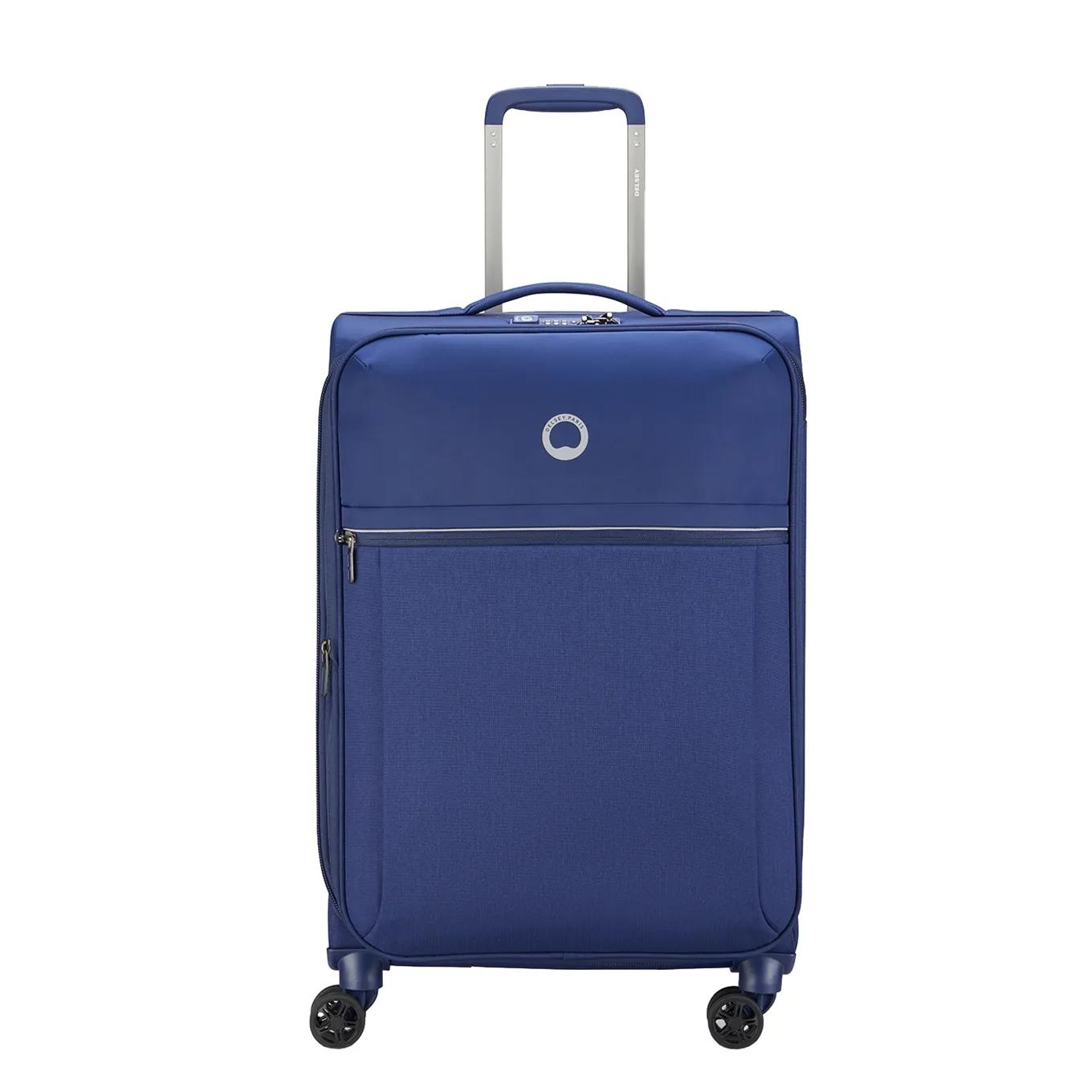 Delsey  trolley 67 expandable Blauw  Blauw main product image