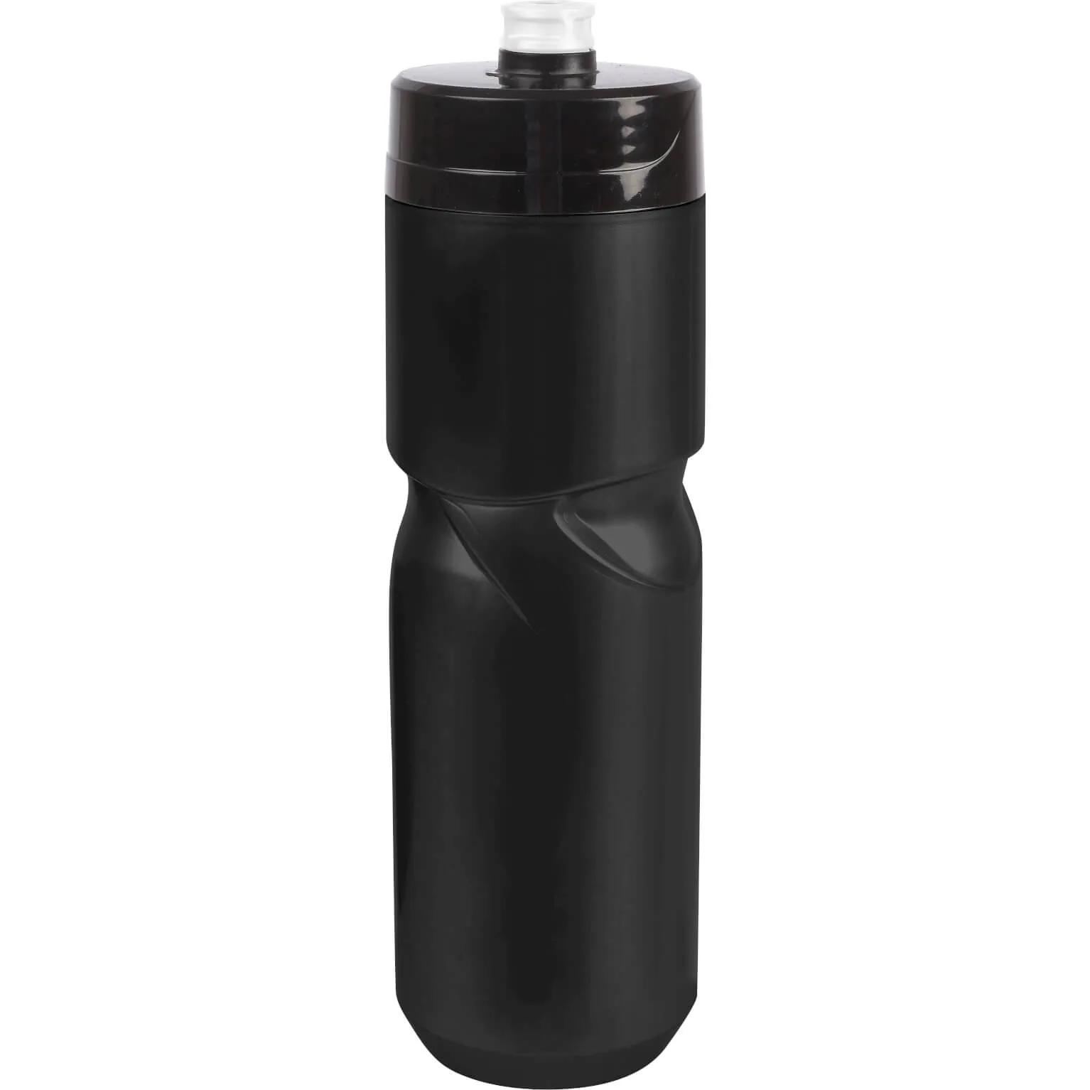 Polisport  bidon S800 plain black  Zwart