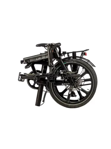 Lacros TX Carbon zwart opvouwbare e-bike