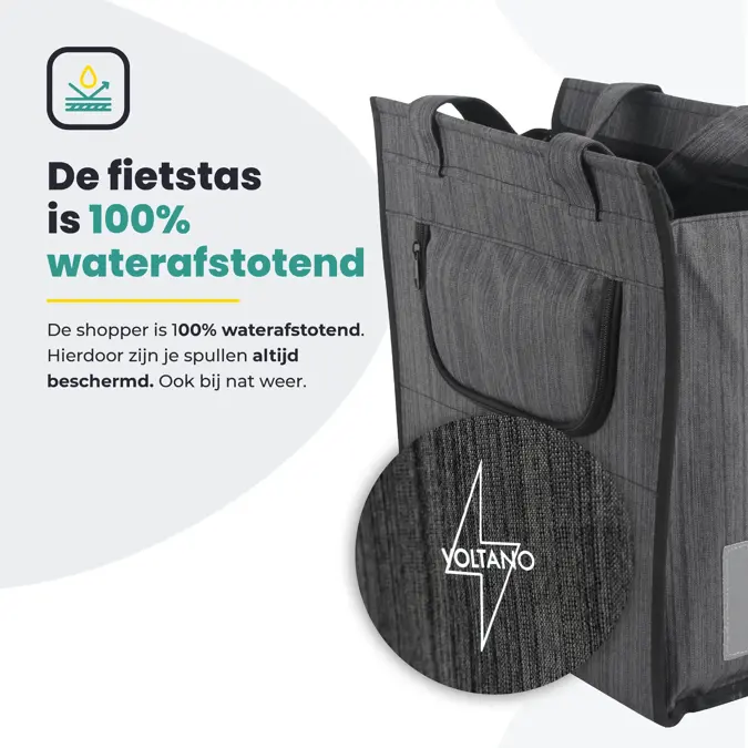 Voltano Shopper Fietstas 20 L