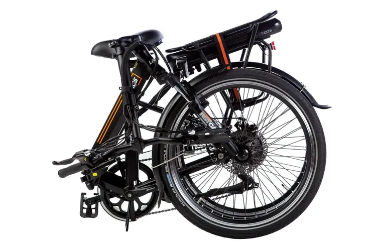 Lacros Scamper S200XL zwart opvouwbare e-bike