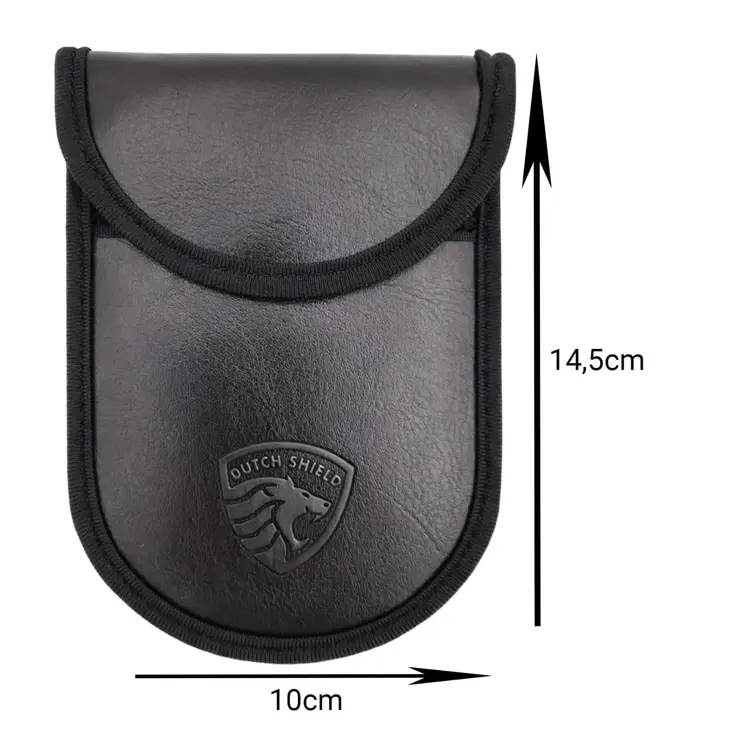 2x RFID Autosleutel hoesje - Anti-Skim zwart