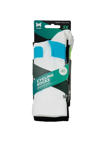 3 paar - Crew - Fietssokken