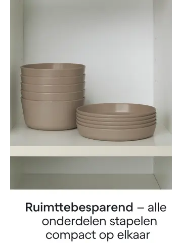 Serviesset 24-delig - Picknickset