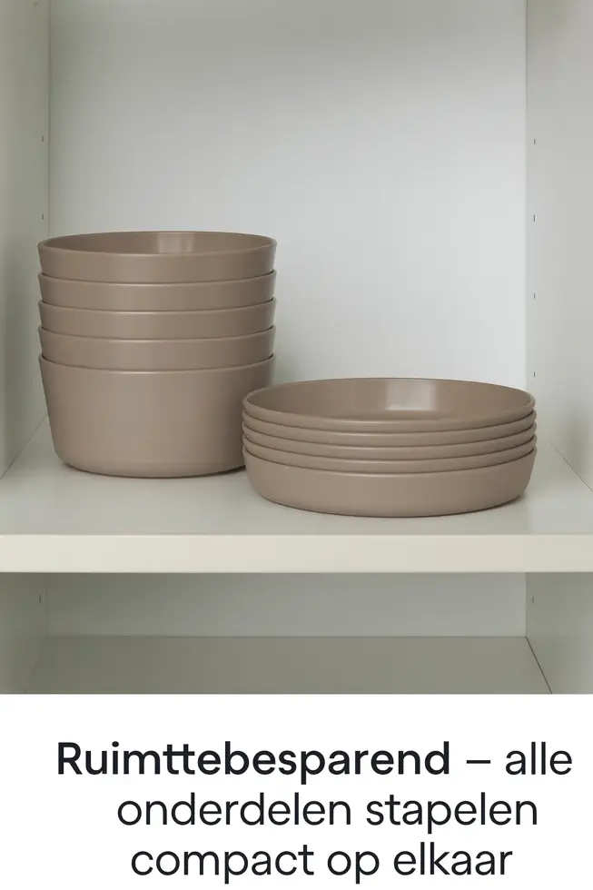 Serviesset 24-delig - Picknickset