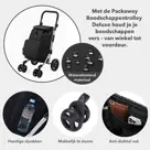 Boodschappentrolley deluxe – 60 liter