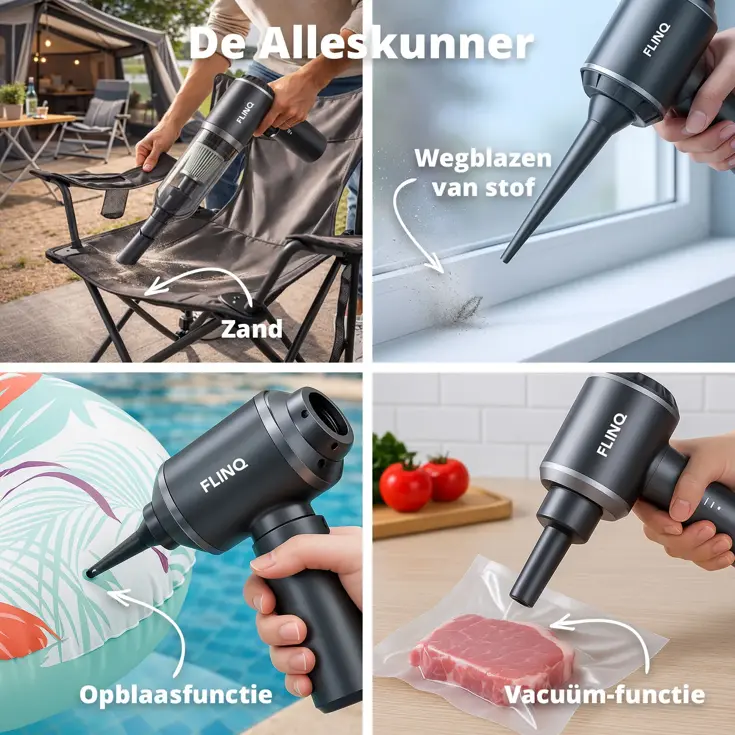 Draadloze Kruimeldief/Stofzuiger V3