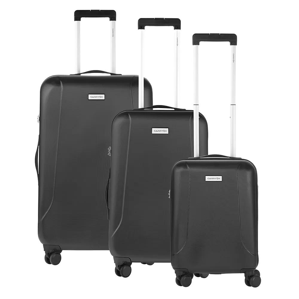 Carryon  Skyhopper Trolleyset 3PCS TSA black  Zwart main product image