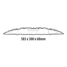 Compacte reddingsplanken vastzittende voertuigen