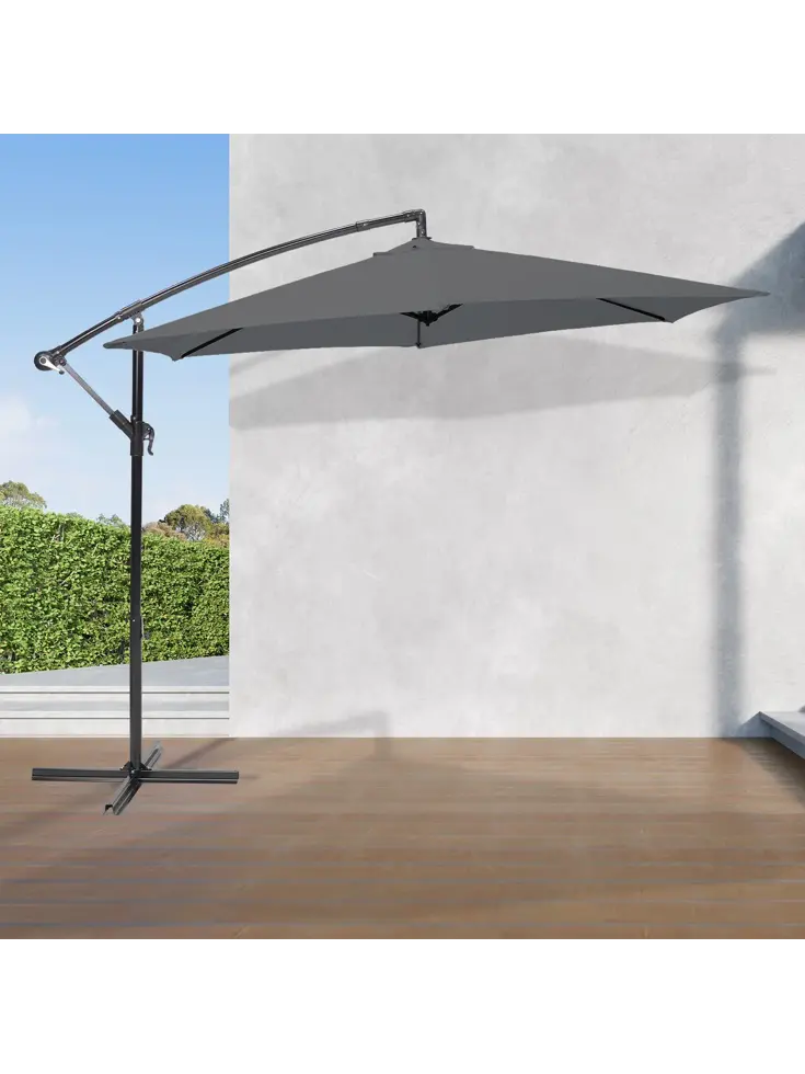 Zweefparasol - 300CM - Incl. Kruisvoet