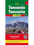 Wegenkaart F&B Tanzania