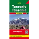 Wegenkaart F&B Tanzania