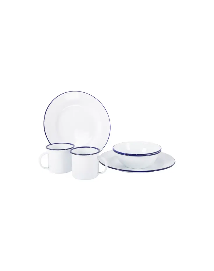 Emaille - Servies - Human Nature