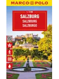 Stadsplattegrond City Map Salzburg 1:12.000