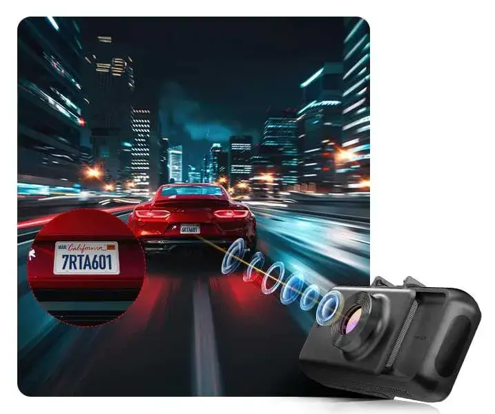 A6 3CH 2K Touch Wifi GPS 64gb dashcam