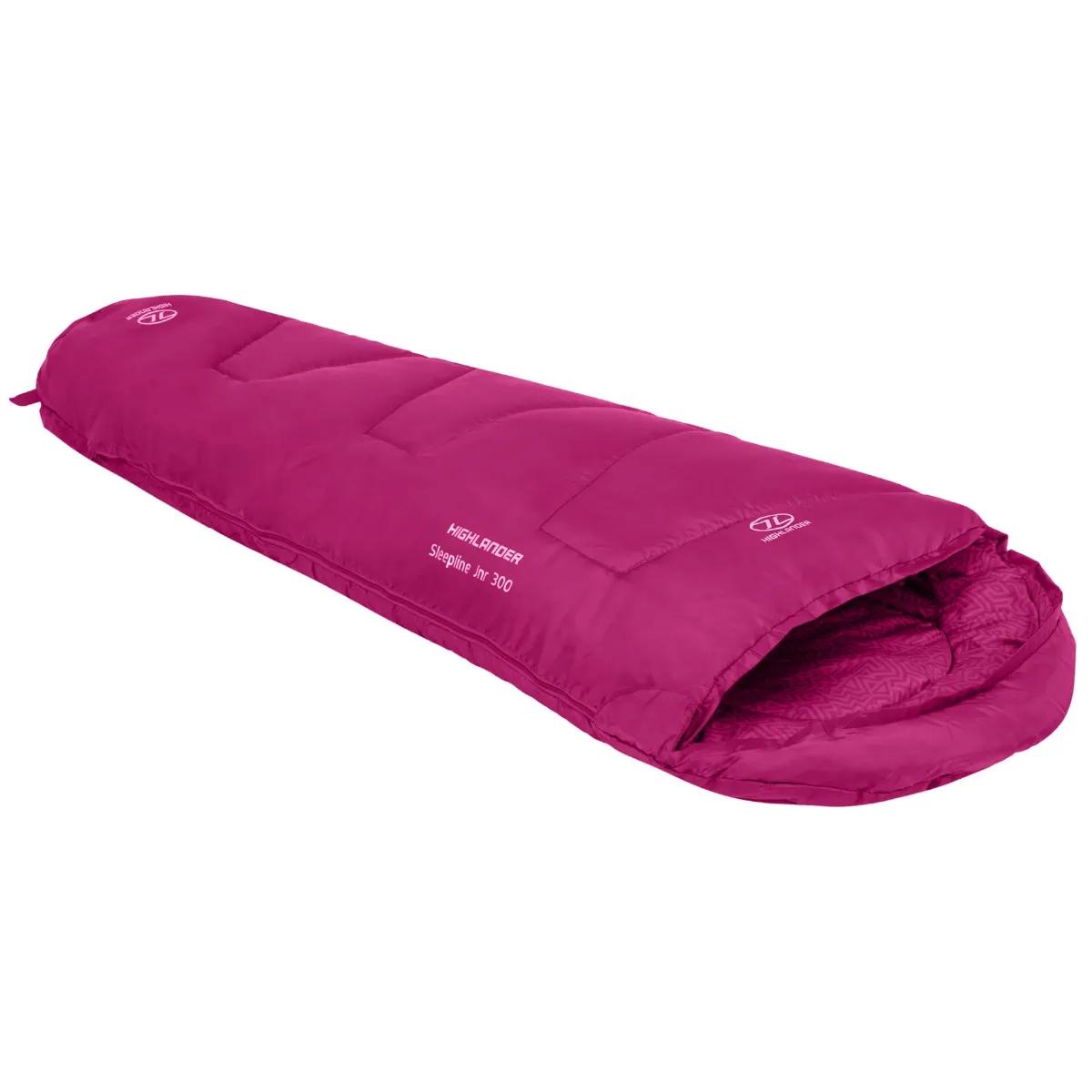 Highlander Outdoor  Highlander mummyslaapzak kind Sleepline 300  Roze