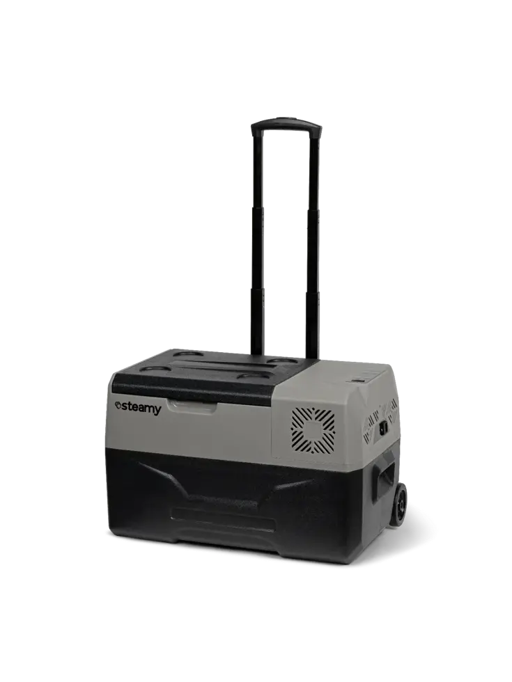 Steamy-E Elektrische Koelbox op wielen - 28L