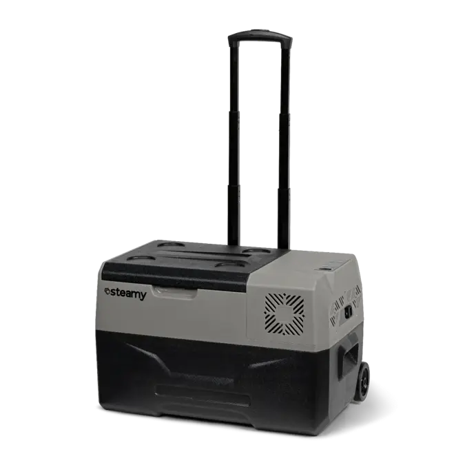 Steamy-E Elektrische Koelbox op wielen - 28L