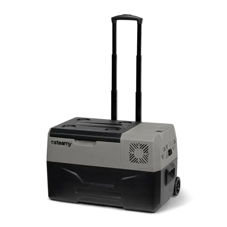 Steamy-E Elektrische Koelbox op wielen - 28L