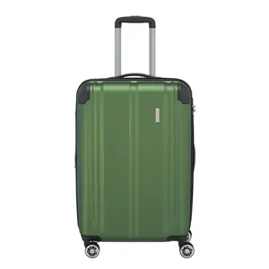 Travelite 4 wiel trolley m expandable Groen