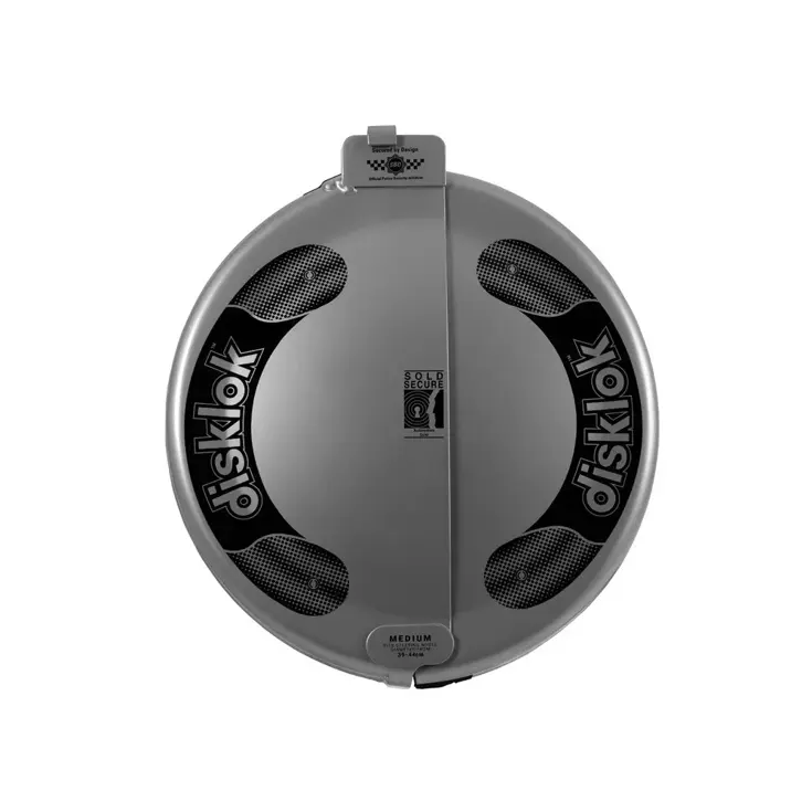 Stuurslot Disklok - 39 tot 44 cm - Zilver