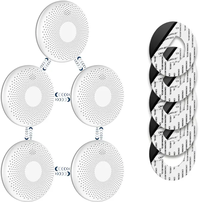 CS11R Draadloos koppelbare combimelder 5-pack