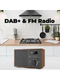 DAB46DG DAB+/FM Radio Wekkerfunctie