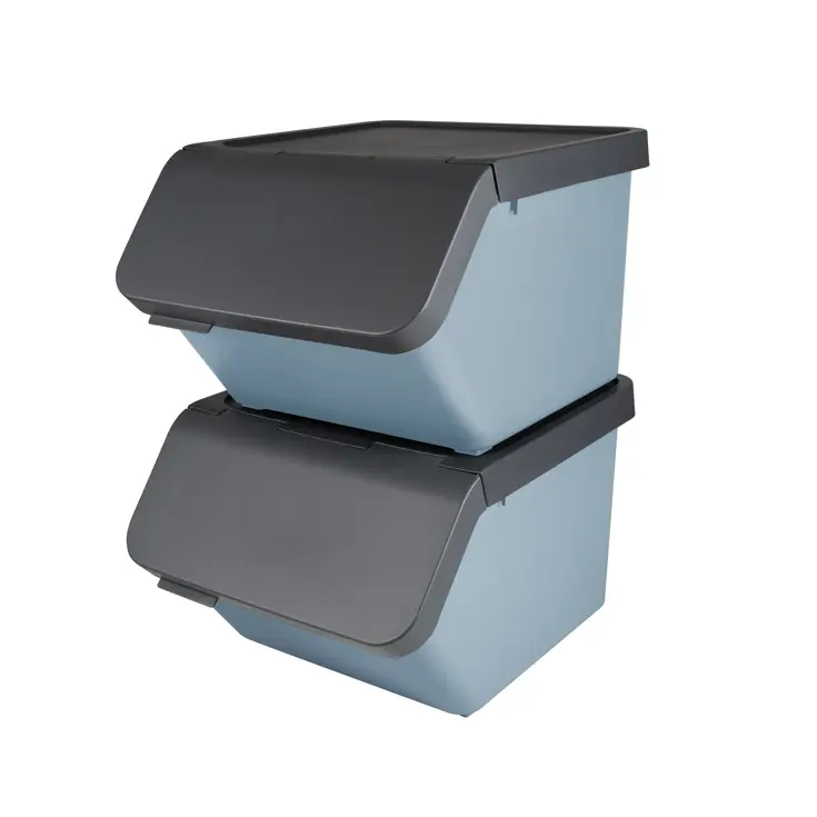 Sigma home - Prullenbak + deksel 45L - 2-dlg