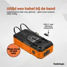 Solar Powerbank Incl. Handslinger 50.000mAh