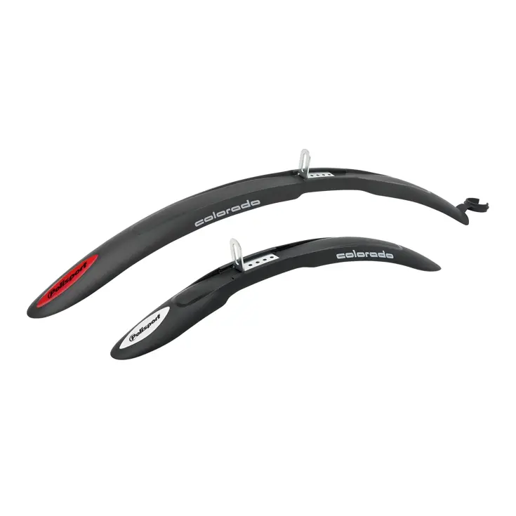 Spatbordenset MTB 24-26 inch, verstelbare beugel