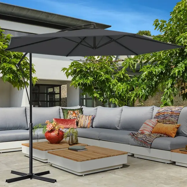 LifeGoods Zweefparasol – 300cm