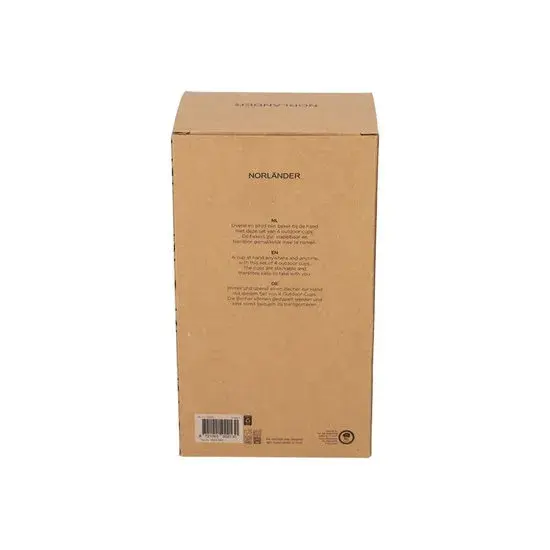 Camping Outdoor bekers - Set van 4