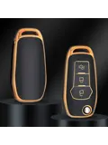 TPU Sleutelhoesje voor Ford goud F3
