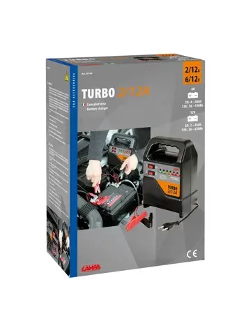 Acculader turbo 6-12V 2-12A