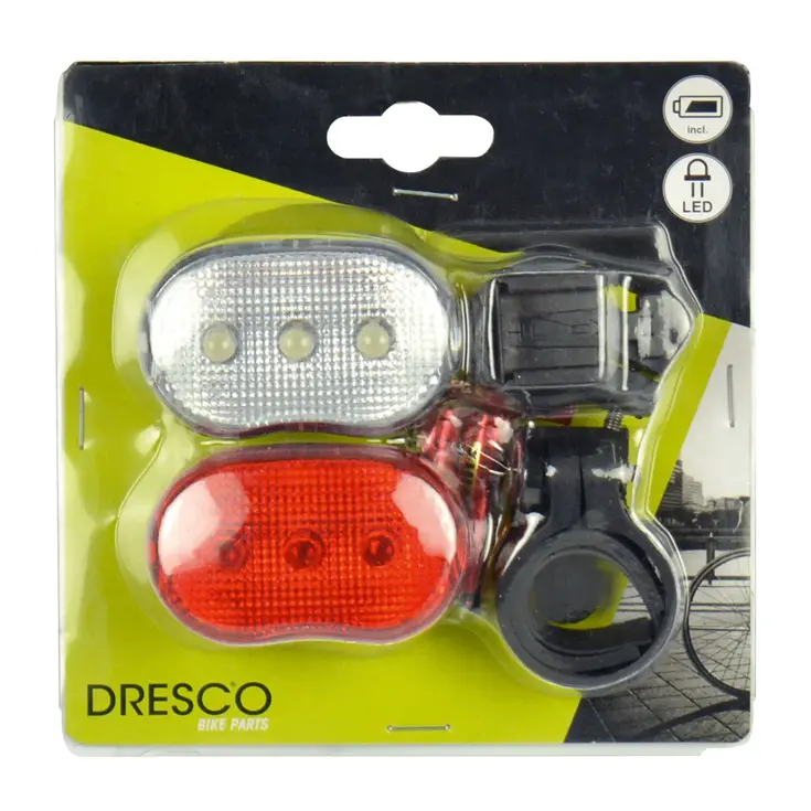Complete verlichtingsset met 3 LED's en functies