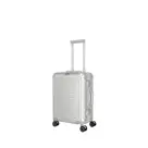 Travelite aluminium 4w trolley s Zilver