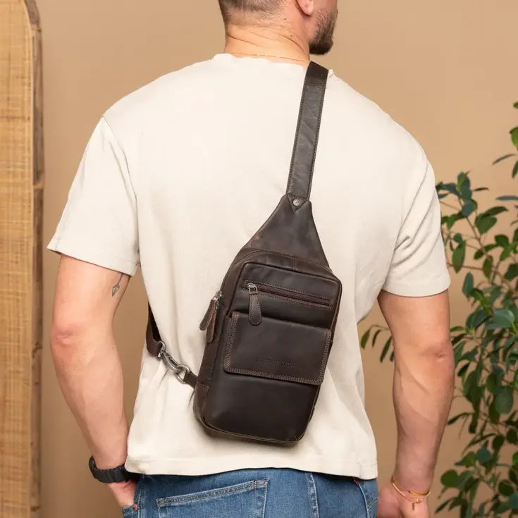 Turelle - Crossbodytas - Slingbag - Leer