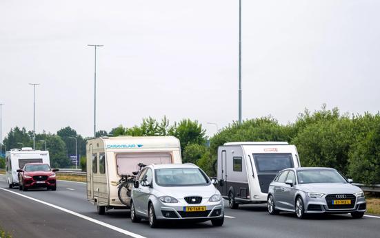 Drukte door terugkerend vakantieverkeer