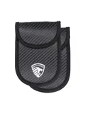 2 x RFID Autosleutel Hoesje Anti-Skim Carbon Style