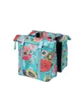 Basil Dubbele Fietstas Bloom Field 35 Liter