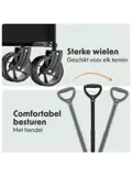 LifeGoods Bolderkar - 100KG - 200L