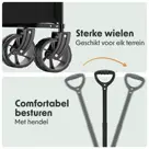 LifeGoods Bolderkar - 100KG - 200L