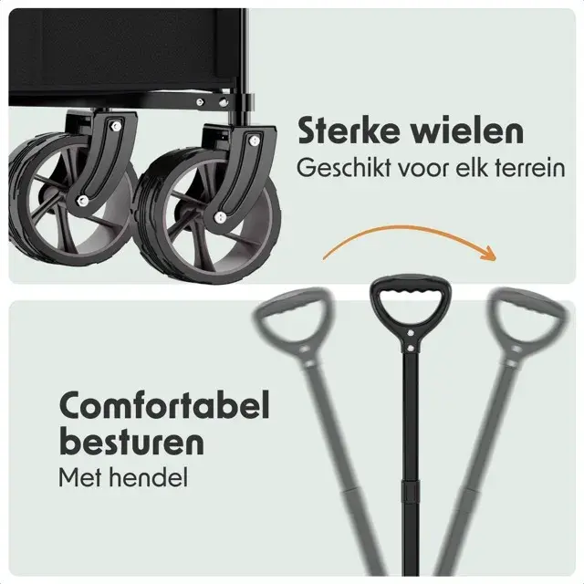 LifeGoods Bolderkar - 100KG - 200L