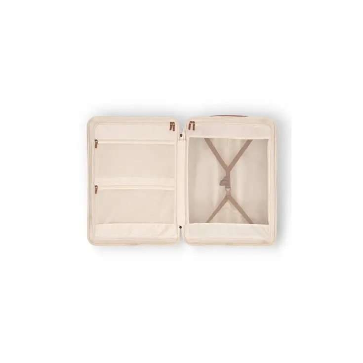 Zuna - Grote koffer - Leren handvatten - 75cm